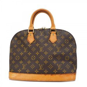 Louis Vuitton Monogram Satchel in Brown and Tan